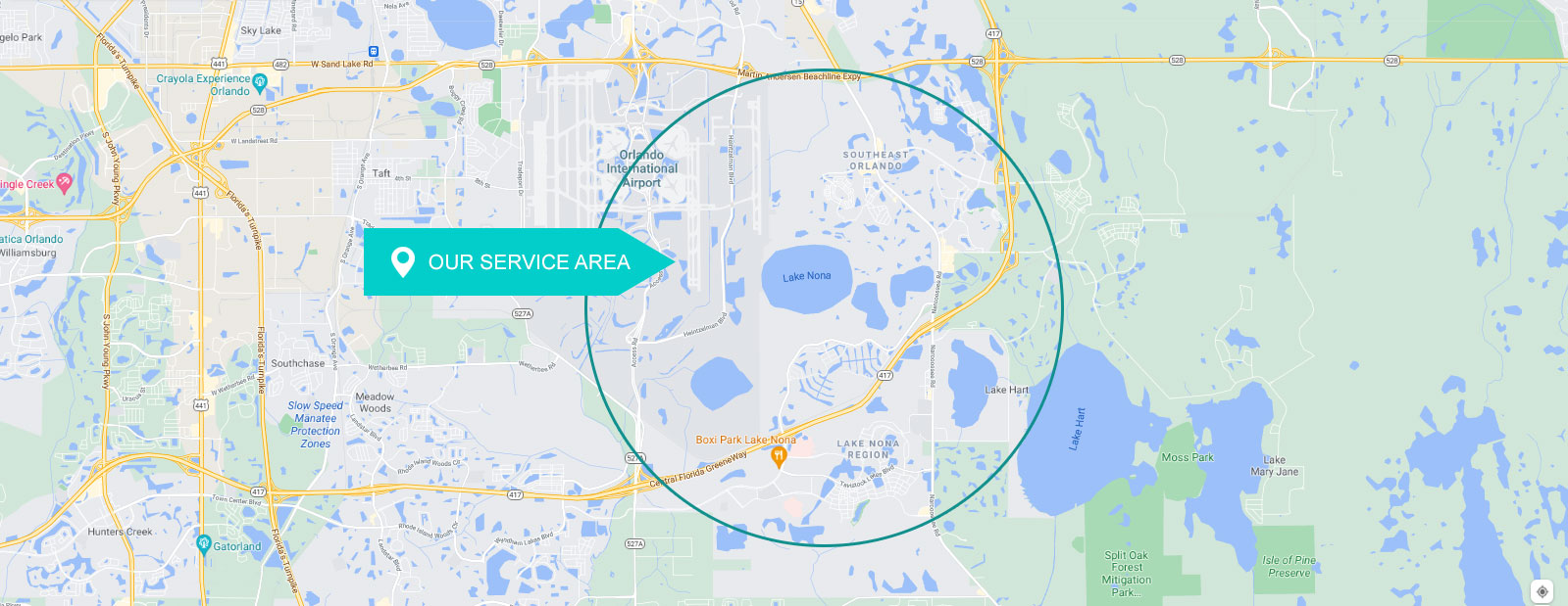 Our Service Area